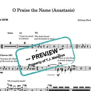 O Praise the Name of the Lord Our God (Anastasis) - Hillsong Worship