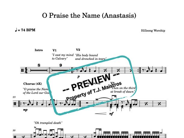 O Praise the Name of the Lord Our God (anastasis) Hillsong