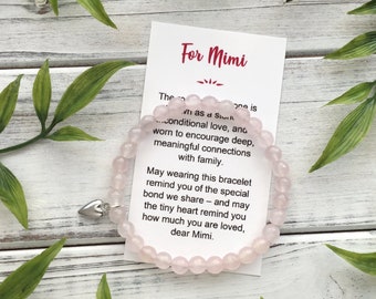 Mimi Gift Bracelet– with Meaningful Message Card and Gift Box