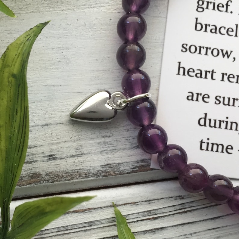 Miscarriage Gift for Mother Who Lost Baby Sympathy Bracelet Etsy