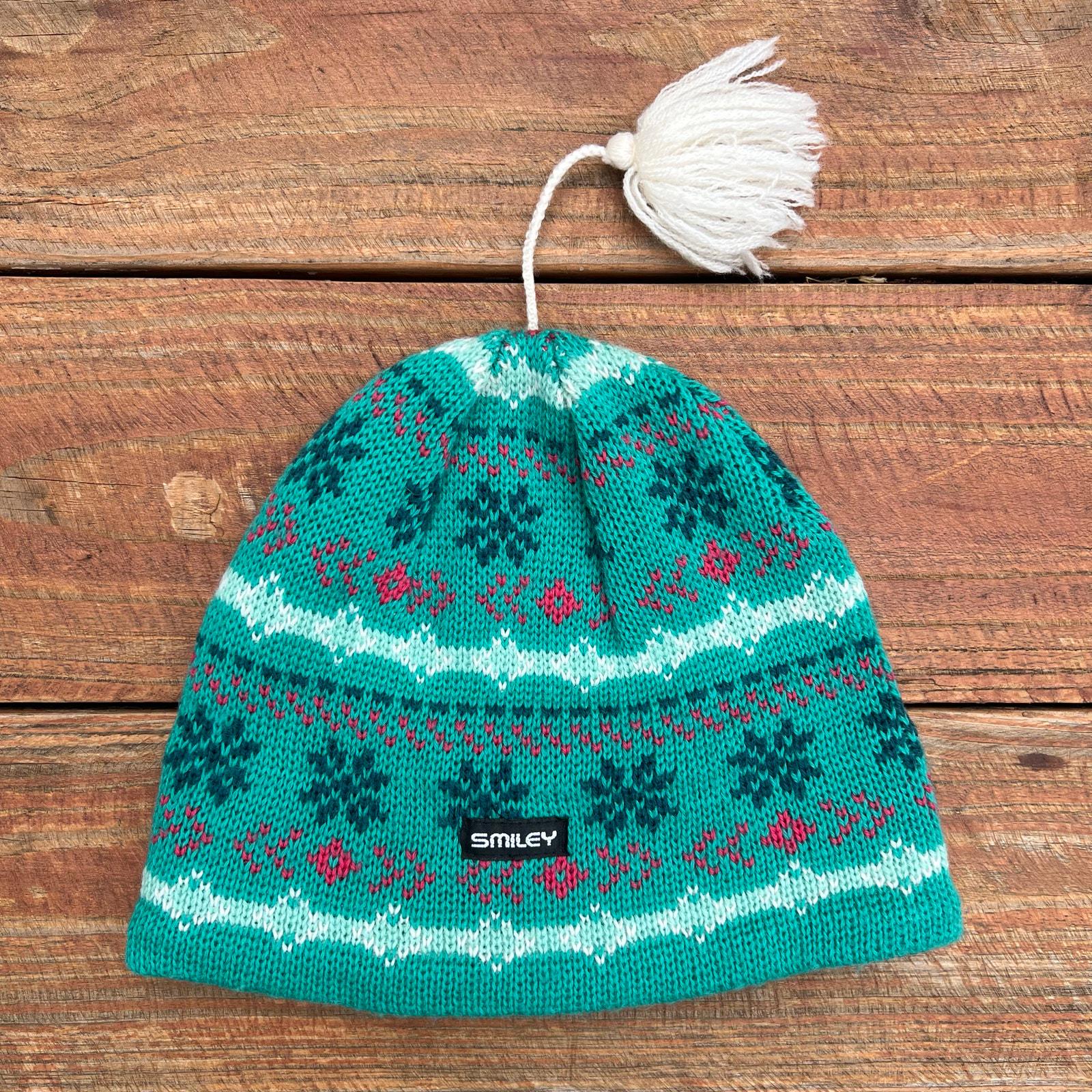 Smiley Ski Hat Vintage - Etsy display picture 2