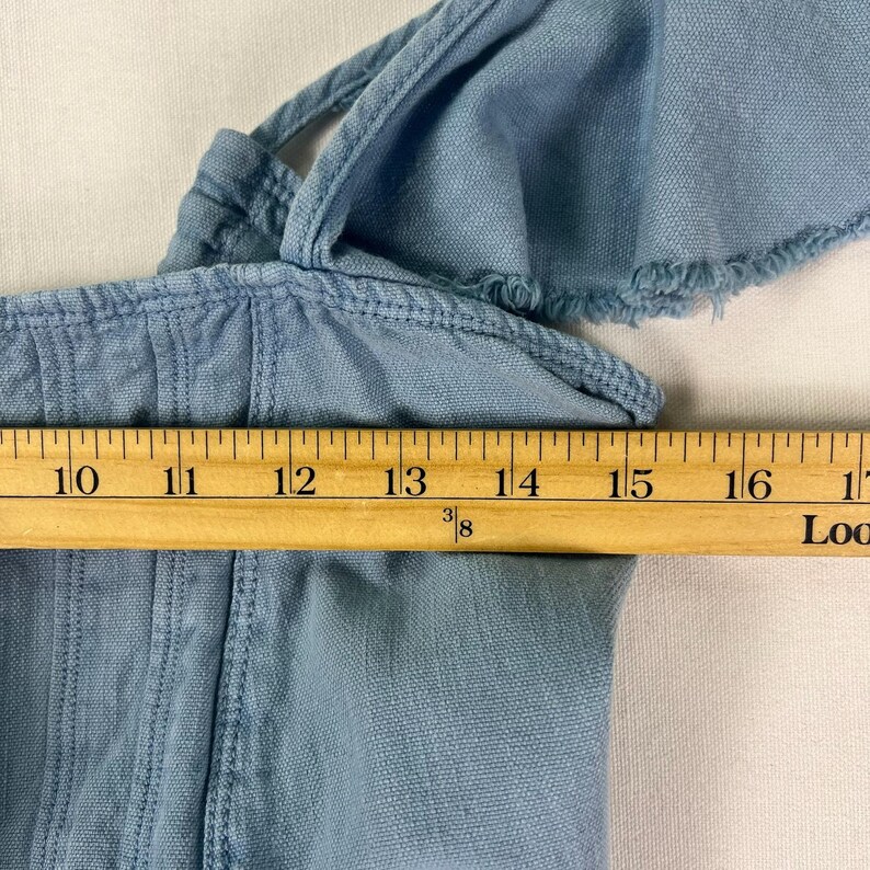 Pilcro Chambray Cotton Linen Midi S Flutter Sleeve Coastal Boho Sundress Anthropologie Summer Dress Cottagecore Vacation Outfit Gift For Her image 10