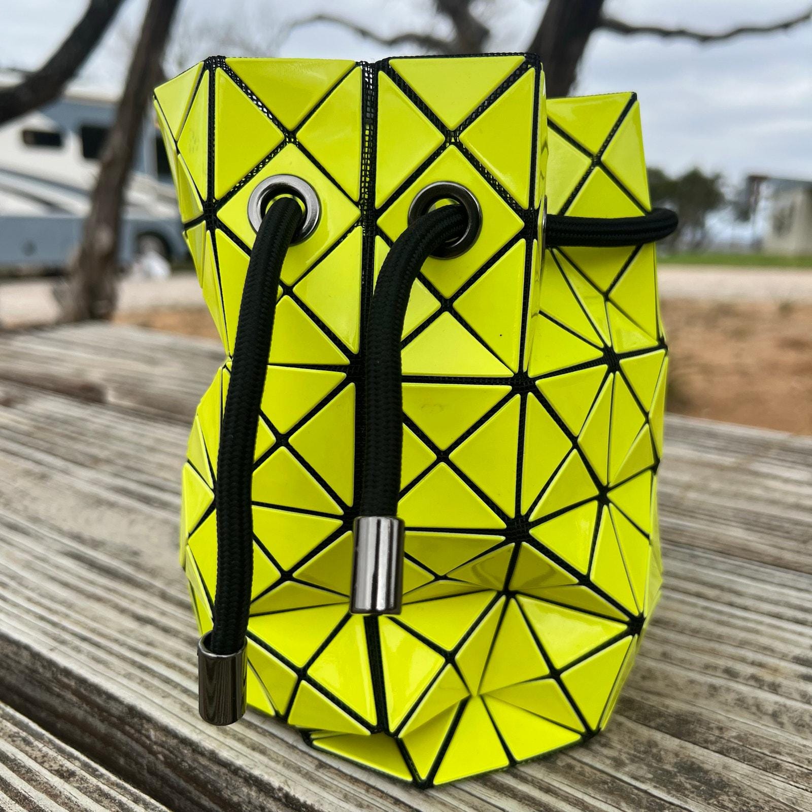 Petit Porte-monnaie Poche Fille Jaune Néon - Neuf Avec étiquettes