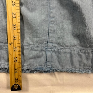 Pilcro Chambray Cotton Linen Midi S Flutter Sleeve Coastal Boho Sundress Anthropologie Summer Dress Cottagecore Vacation Outfit Gift For Her image 12