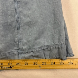 Pilcro Chambray Cotton Linen Midi S Flutter Sleeve Coastal Boho Sundress Anthropologie Summer Dress Cottagecore Vacation Outfit Gift For Her image 13