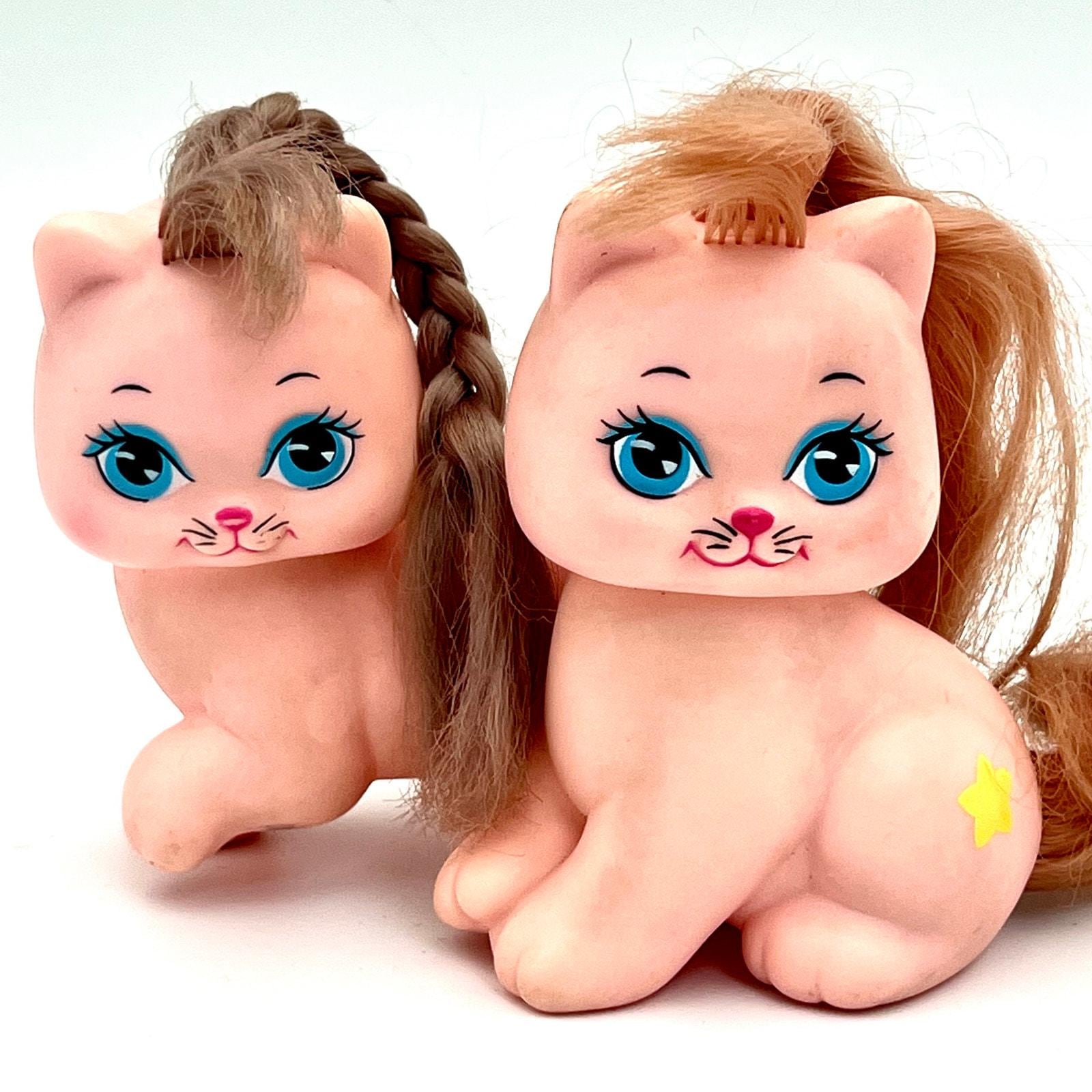 ビンテージドール　vintage doll 大きなキティ ネコ cat Little Pretty Kitty Vintage - Etsy