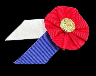 North Carolina Button Cockade Pin