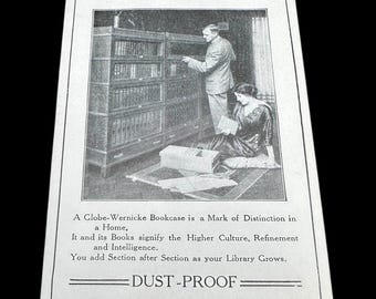 Globe - Wernicke Sectional Bookcases Advertising Pamplet