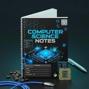 Coders Personalized Computer Science Notes Journal  - Hardcover or Spiral Notebook for Software Engineers - Premium Custom Gift for Techies