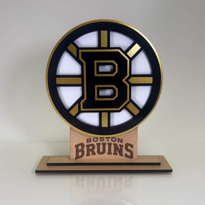 BRUINS Boston | BRUINS Sign | Hockey Fan Gift | Nhl Style Display