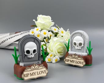Breakup or Friendship Farewell Gift, Moving On Remembrance Keepsake, Personalized RIP Candle Style Desk Decor for Emotional Healing