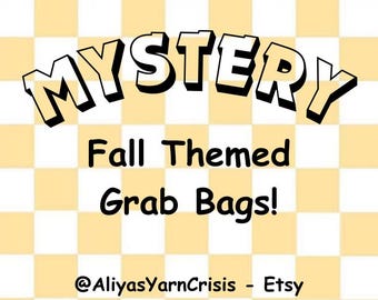 Fall Themed Mystery Grab Bag, Fall Grab Bag, Misc Items, Gift Idea, Mystery Variations, Grab Bag Items, Fall Theme, Fall Decor, Fall Gift