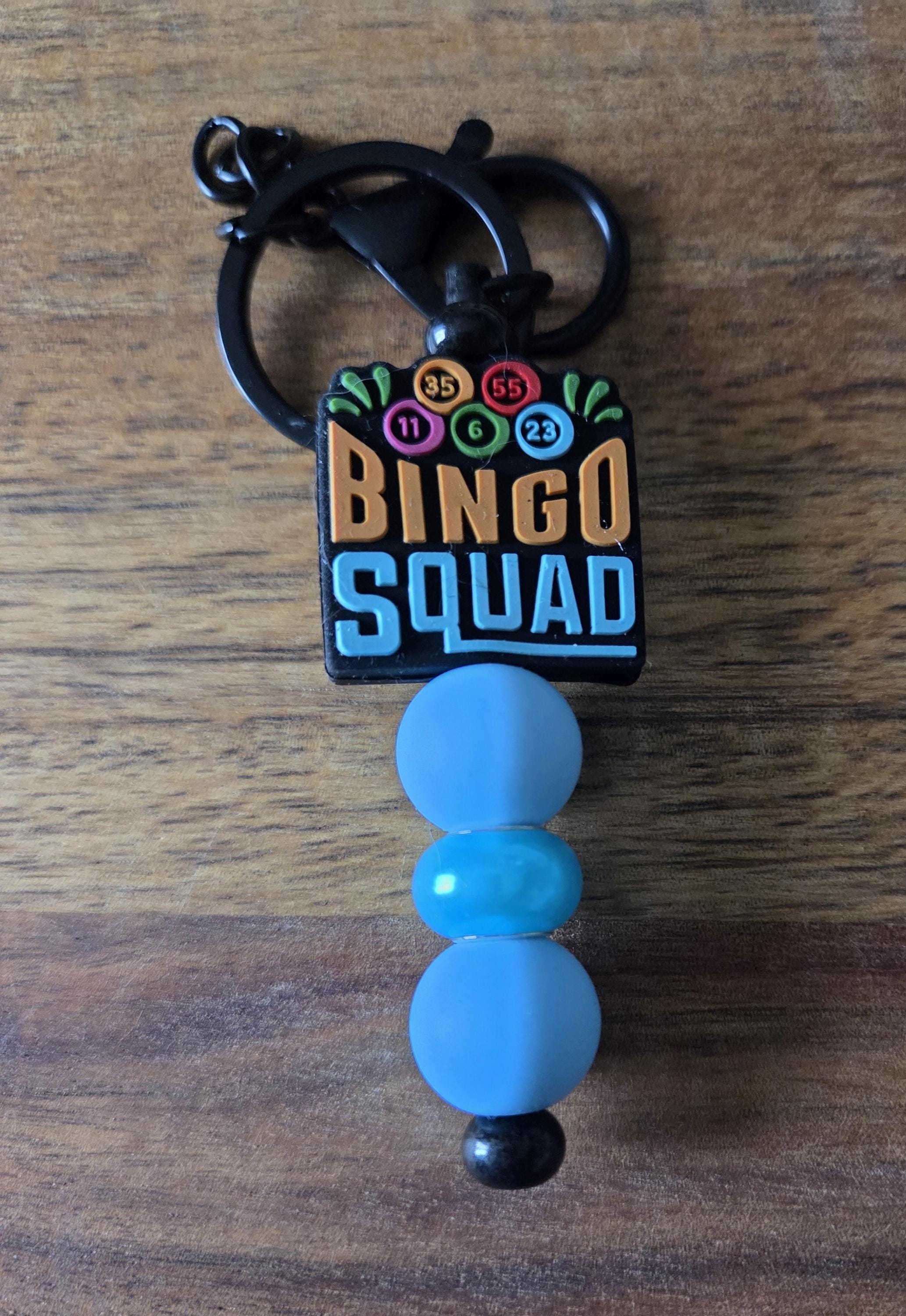Beaded Bingo Keychain, Bingo Gifts - Etsy