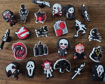 Halloween Horror Shoe Charms: Spooky Shoe Decorations