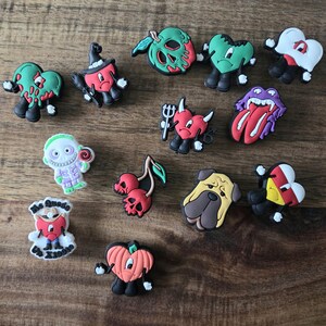 Halloween Character Shoe Charms: PVC Shoe Decorations