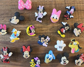 Adornos para zapatos con forma de ratón