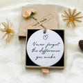 Thank You Gift, Never Forget The Difference You Make, Teacher Gift, Employee gift, Coworker Gift, Appreciation Gift, Gift for Friend