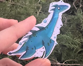 Nessie Sticker | Loch Ness Monster Folklore Art, Waterproof Vinyl