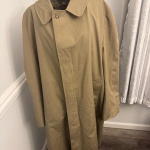 London Fog Trench Coat 44 - Etsy