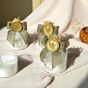 Personalisierte Duftkerze Hochzeitsgeschenk, individuelle Brautparty Kerze, Hochzeit Gunsten, Verlobungsgeschenk, Dankeschön Geschenk, Geschenk für Gast,