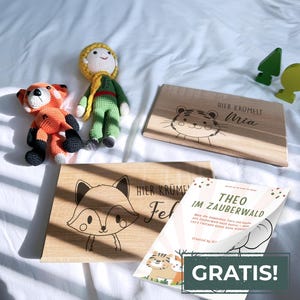 Personalized Gift for baby and kids, Frühstücksbrett personalisiert, Baby, Kids Gift, Taufe, Brettchen personalisiert, Babygeschenk Geburt