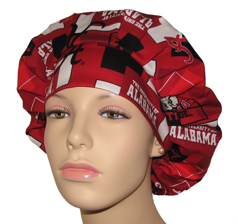 University Of Alabama Fabric Scrub HatScrubHeadsCrimson TideScrub