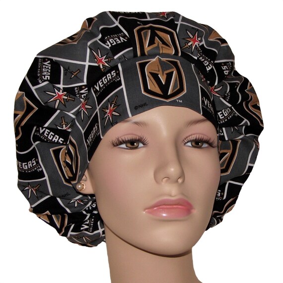 Scrub Caps Las Vegas Knights Fabricscrubheadsscrub Hats for Etsy