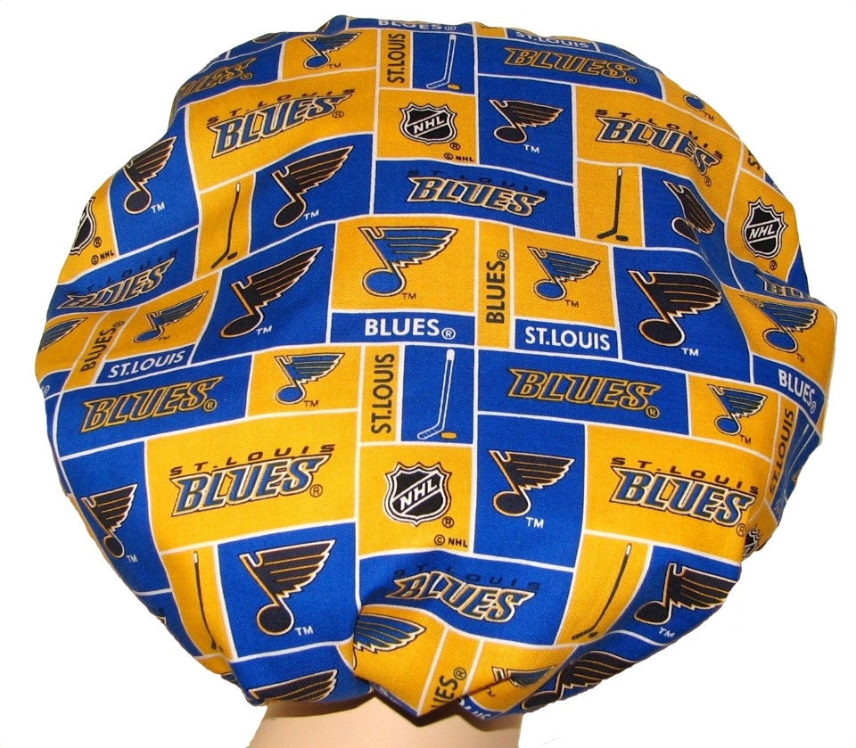 St Louis Blues Hockey Scarf & Hat Promotional Set for WASH UNIV  Physicians