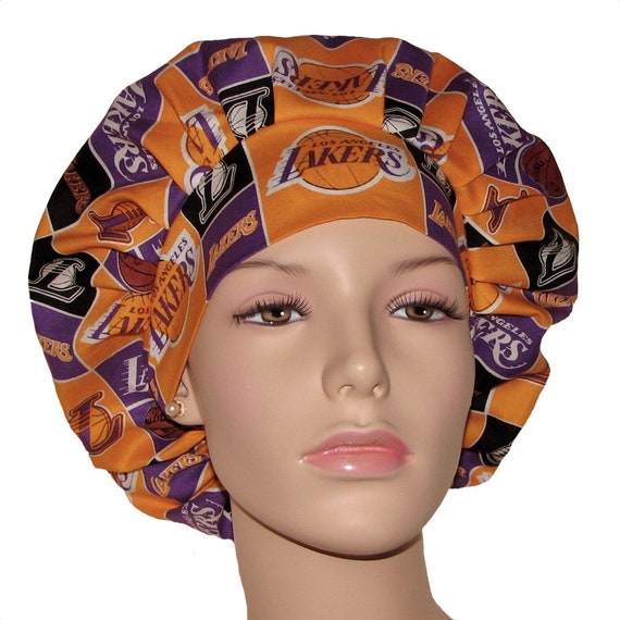 lakers scrub cap