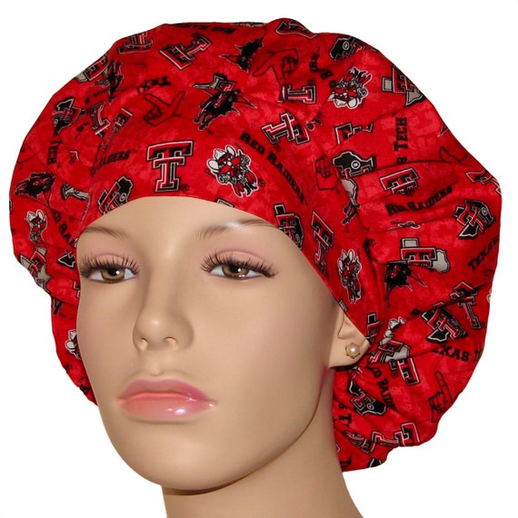 Scrub Hats Texas Tech University Cotton 