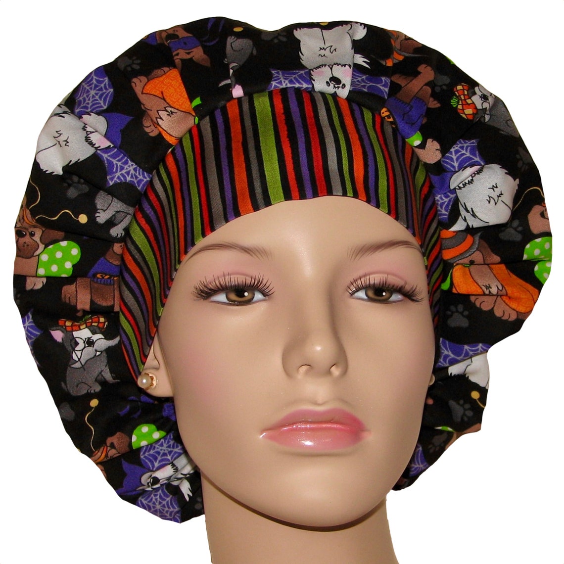 Scrub Hats Halloween Dogs In CostumeScrub Etsy