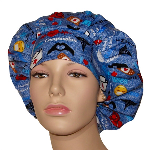 etsy nurse scrub cap