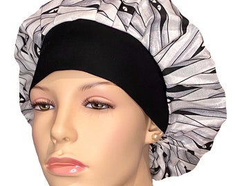 Scrub Caps Halloween Mummy Eyes Fabric-Bouffant Scrub Hats-Women's Scrub Hats-Scrub Cap-ScrubHeads-Scrub Caps For Women-Etsy Scrub Hats