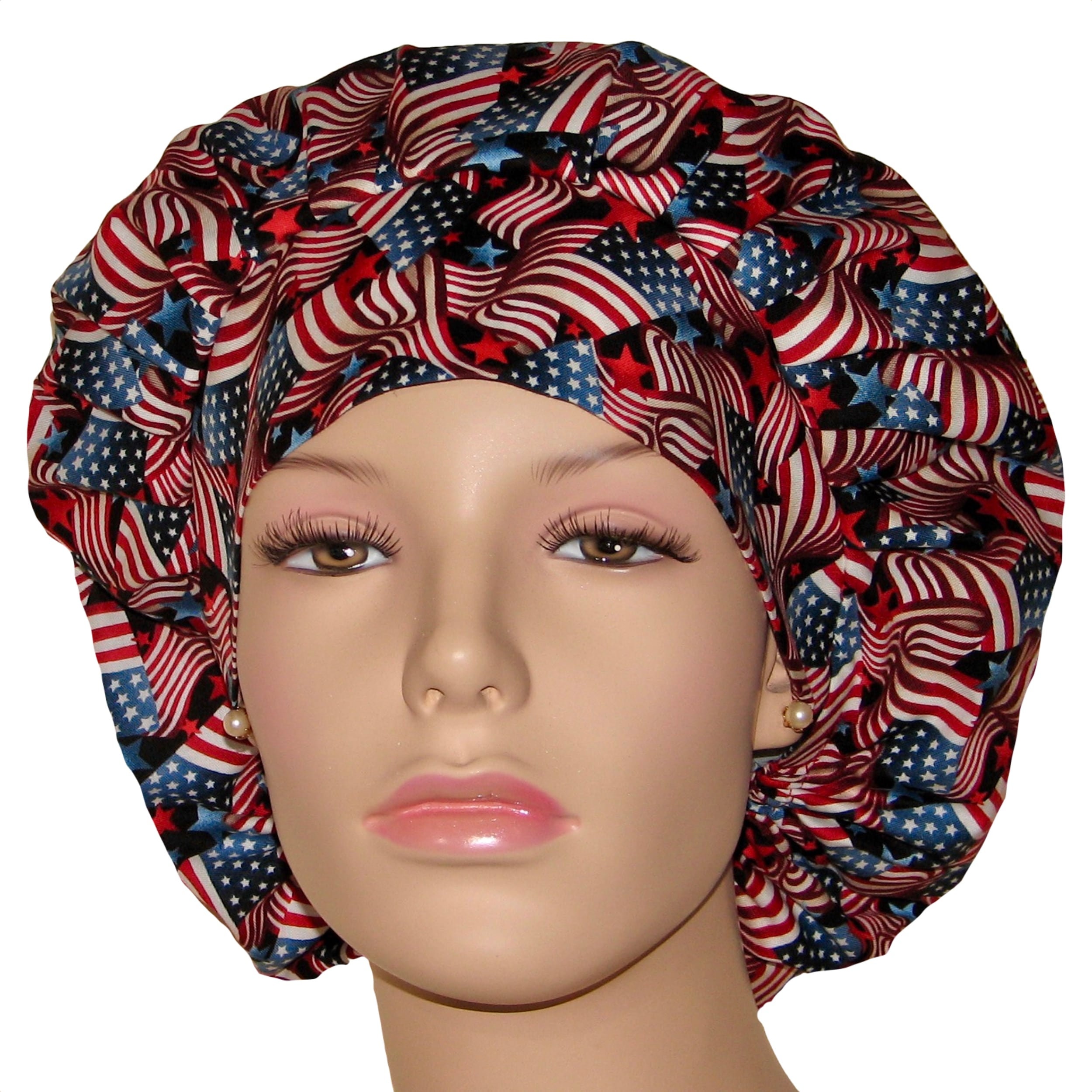 Scrub Hats Patriotic American Valor 