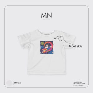Astronaut Galaxy Kids T-Shirt - Colorful Outer Space Tee for Boys & Girls, Children&#39;s Clothing, Space Theme Shirt, Kids Astronaut Top,