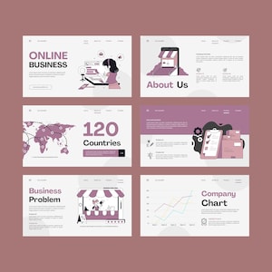 Canva Online Business Presentation Template – 15 Editable Slides for Coaches, Entrepreneurs & Course Creators