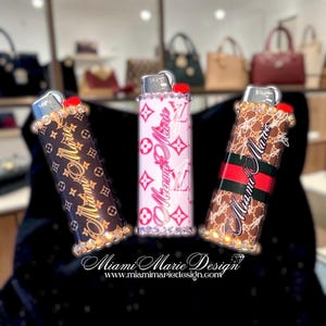 louis vuitton cigarette lighter case Damier  DIY LUXURY this stylish accessory offers timeless luxury and practical flair. Luxe Classic LV Monogram Lighter