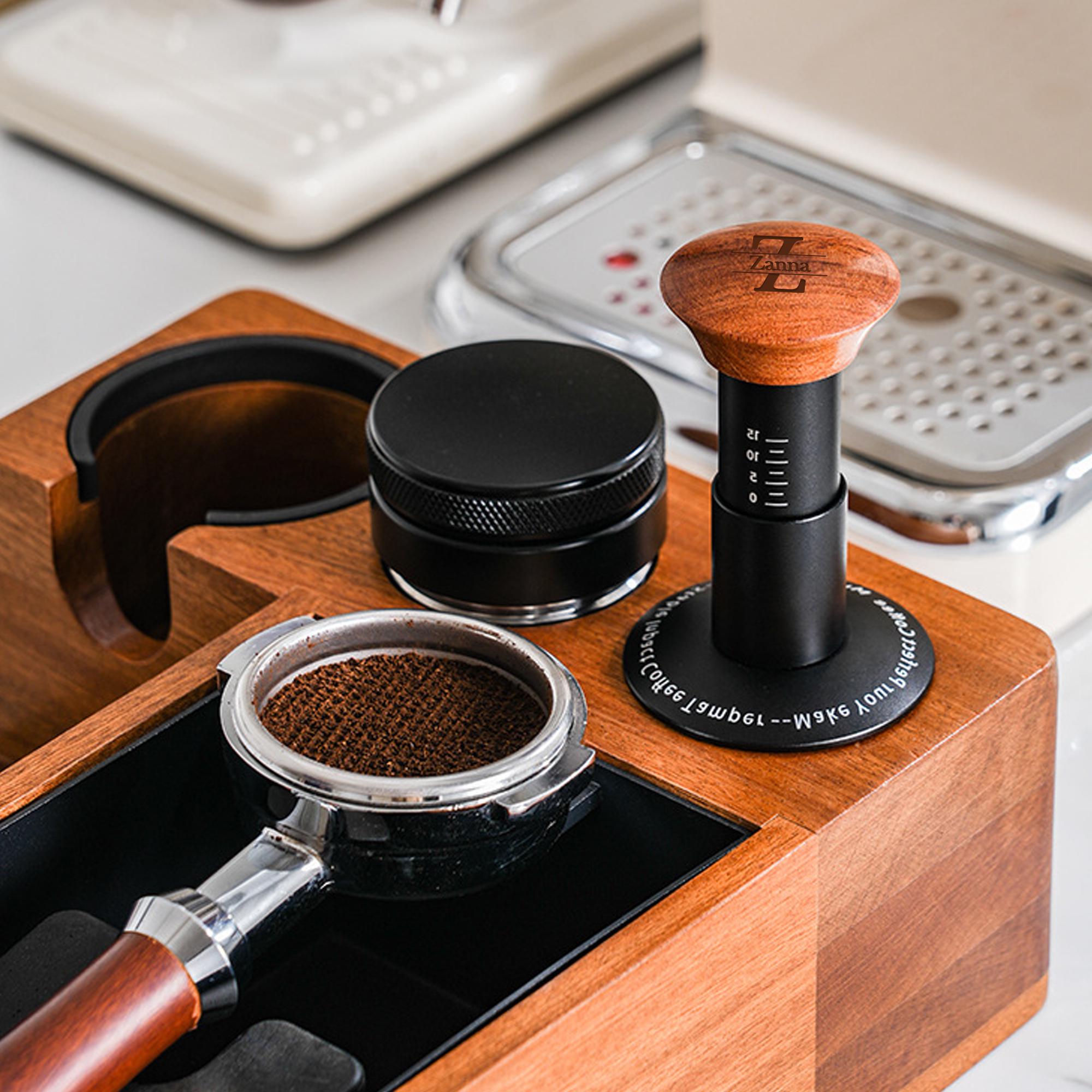 Personalised Handmade Espresso Coffee Adjustable Tamper,thread ...