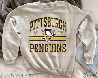 Pittsburgh Hockey Sweatshirt | Pittsburgh Penguins Sweatshirt | Pittsburgh Hockey youth shirt |Pittsburgh Penguins Sweatshirt Crewneck