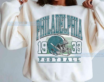 Vintage Philadelphia Football Sweatshirt, Philadelphia football shirt, Football Fan Tee, Philadelphia t-shirt, Vintage Game Day Crewneck