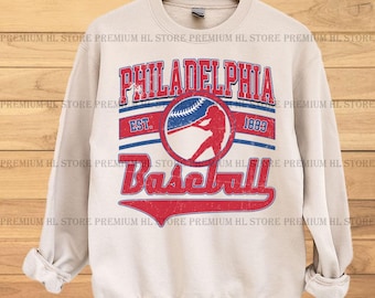 Philadelphia Baseball png | Vintage Philadelphia baseball PNG| Baseball Fan PNG | Philadelphia baseball DTF |  baseball design