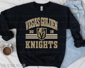 Vegas Hockey-sweater | Vegas Golden Knights-sweater | Vegas Hockey jeugdshirt |Vegas Golden Knights Sweatshirt ronde hals