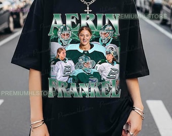 Camiseta vintage de Aerin Frankel, sudadera de Boston Hockey, camiseta para aficionados al hockey, camiseta de Frankel, camiseta de hockey personalizada, camiseta pirata de hockey