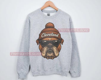 Cleveland Football Sweatshirt, Cleveland Football Fan Tee, Cleveland Mascot sweatshirt, Trendy Game Day Gift Tee