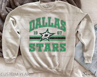 Dallas Hockey Sweatshirt | Dallas Stars Sweatshirt | Dallas Hockey youth shirt |Dallas Stars Sweatshirt Crewneck