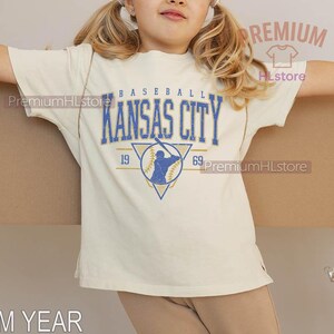Kansas City Baseball Fan Youth t-shirt, Kansas City Ballgame Toddler Tee, Kansas City baseball fan tee, Baseball BBD12 image 2