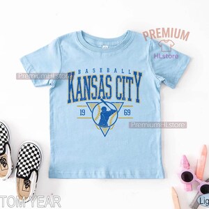 Kansas City Baseball Fan Youth t-shirt, Kansas City Ballgame Toddler Tee, Kansas City baseball fan tee, Baseball BBD12 image 1