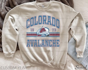 Colorado Hockey Sweatshirt | Colorado Avalanche Sweatshirt | Colorado Hockey youth shirt |Colorado Avalanche Sweatshirt Crewneck
