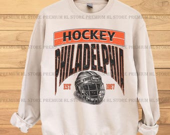 Vintage Philadelphia   Hockey  file PNG, NHL design png, hockey PNG for tee, Hockey Team png, Philadelphia  png
