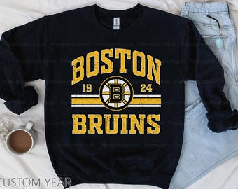 Boston Hockey Sweatshirt | Boston Bruins Sweatshirt | Boston Hockey youth shirt |Boston Bruins Sweatshirt Crewneck